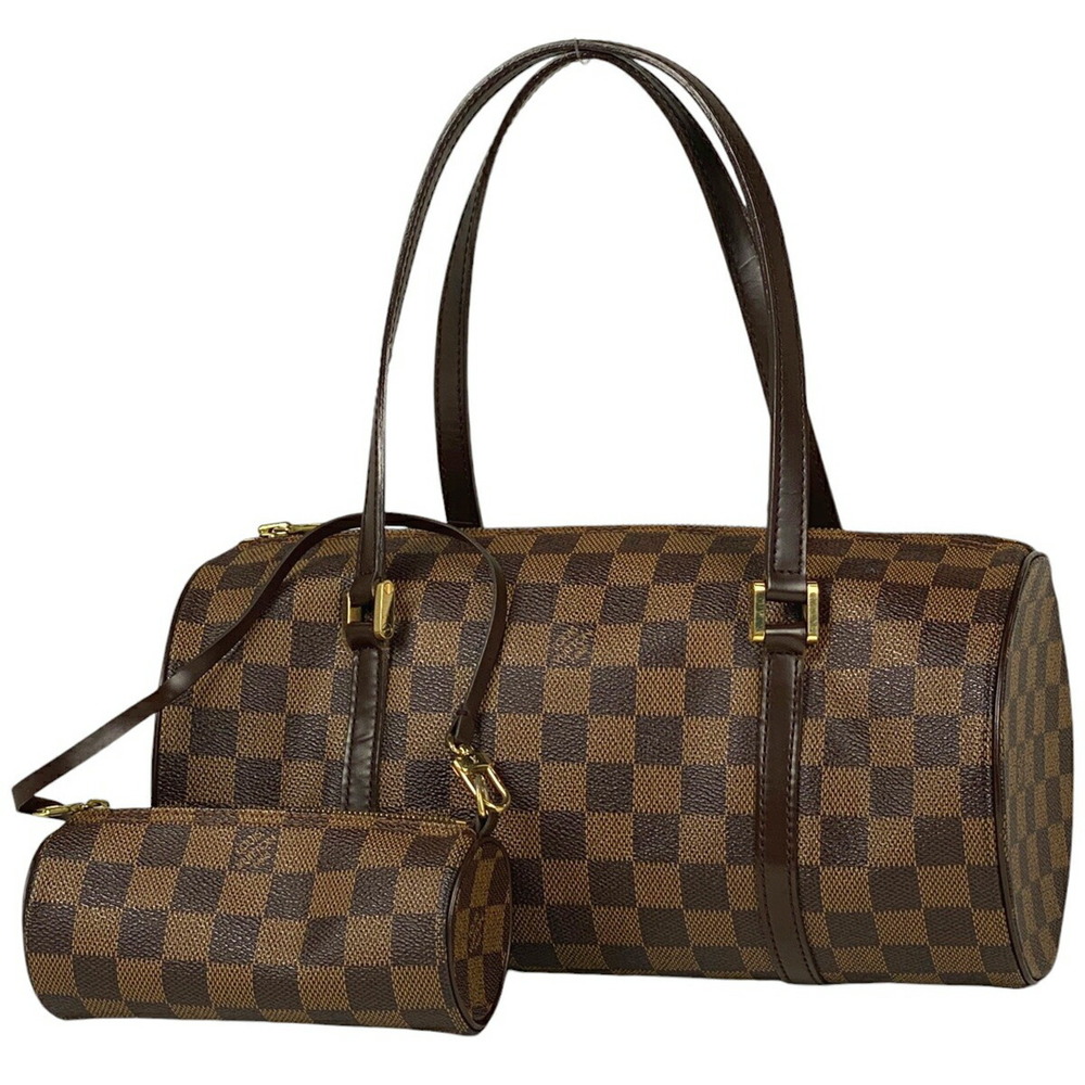 Louis Vuitton Papillon Barrel Bag Damier Brown